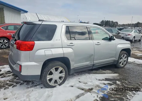 2017 GMC Terrain Sle из США, поврежденный, VIN 2GKALMEK8H6343983